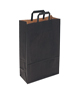 Kraft Paper Carrier Bags Flat Tape - 22x36x10.5cm Kraft Paper Carrier Bags Flat Tape - 22x36x10.5cm