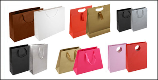 Matt Laminated Paper Carrier Bags