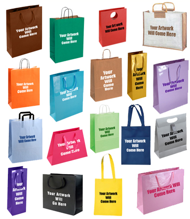 Personalised Custom Printed Gift Bags