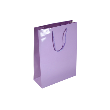 PLC91SG - Small Lilac Gloss Laminated Paper Gift Bags