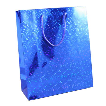 Large-Blue-Holographic Gift Bag