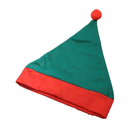 Child Size Child Size Christmas Elf Hat in Green with Red Trim Child Size Child Size Christmas Elf Hat in Green with Red Trim