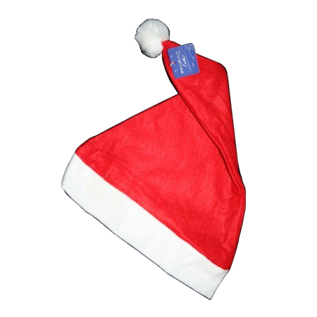 Adult size-Red with White Trim-Christmas Santa Hats