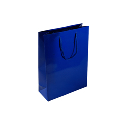 Small Royal Blue Paper Gift Bag