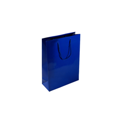 Extra Small Tiny Royal Blue Paper Bag