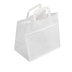 Large White Kraft Paper Bag