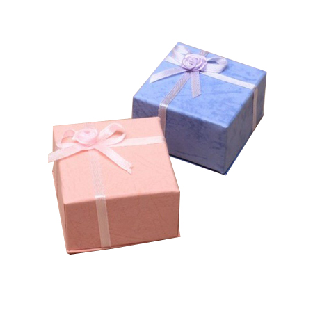 Extra Small Pink and Lilac Gift Box with satin ribbon Extra Small Pink and Lilac Gift Box with satin ribbon