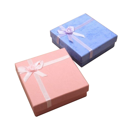Small Gift Box with Satin Ribbon Detail Small Gift Box with Satin Ribbon Detail
