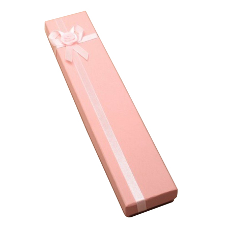 Extra Large Pink Gift Box with Satin Ribbon Detail Extra Large Pink Gift Box with Satin Ribbon Detail