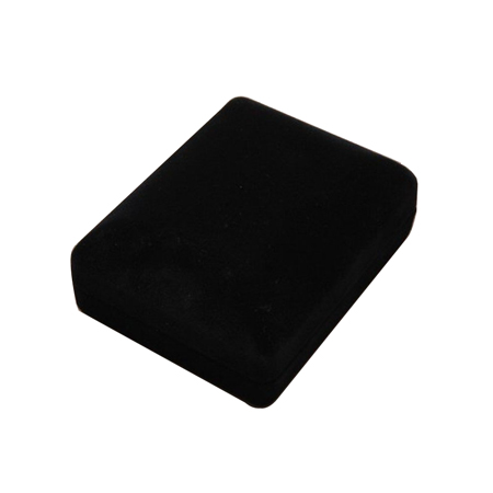 Small Rectangle Black Flocked Gift Box Small Rectangle Black Flocked Gift Box