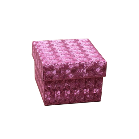 Extra Small Fuchsia Hologram Gift Box