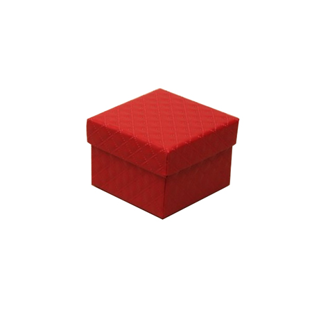 Extra Small Red Quilted Style Gift Box Extra Small Red Quilted Style Gift Box