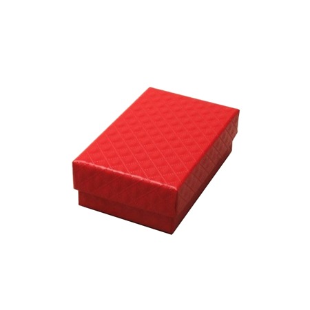 Small Red Quilted Style Gift Box Small Red Quilted Style Gift Box