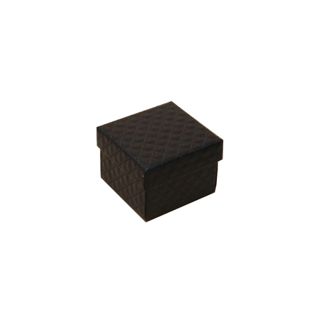 Extra Small Black Quilted Style Gift Box