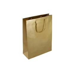 Small Gold Paper Gift Bag