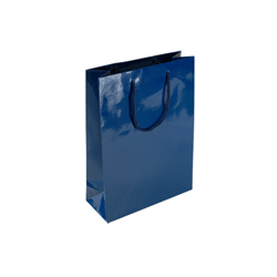 Small Navy Blue Paper Gift Bag