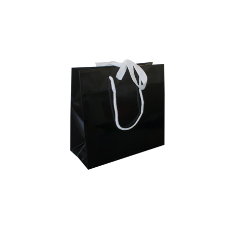 Small Black Paper Bag