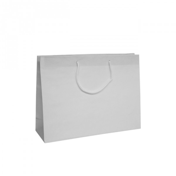 Medium White Paper Carrier Bags