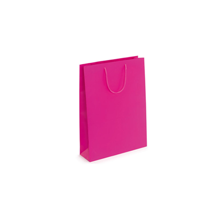 Ex Small-Fuchsia-Paper Bag