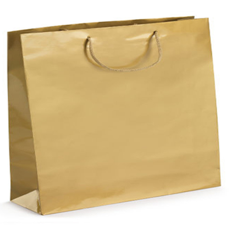 Ex Large Gold Gloss Laminated Paper Bags