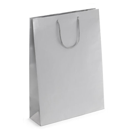 Large Silver Paper Bag