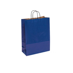 Small Dark Blue Paper Bag