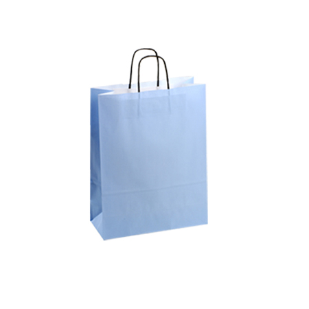 Small-Light Blue-Kraft Paper Bag