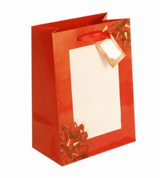 Large Red Bow Paper Gift Bag Large Red Bow Paper Gift Bag