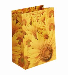 Large-Sunflower-Paper Bags with Gift Tag