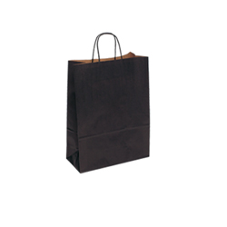 Small Black Paper Bag