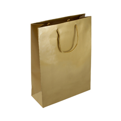 Medium Gold Paper Bag