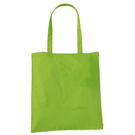 Lime Green Cotton Bags Long Handles Lime Green Cotton Bags Long Handles