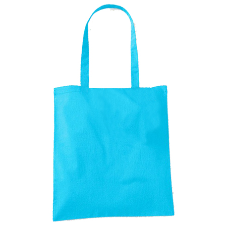 Large-Sky Blue-Cotton Bags