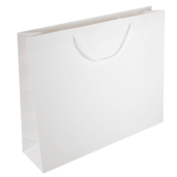 Medium White Paper Gift Bag