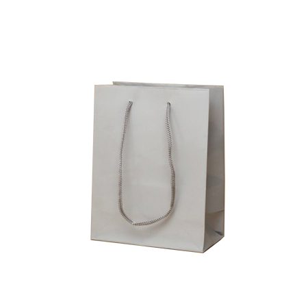 Extra Small Tiny Matt Laminated Rope Handle Paper Bags-11x15x7cm Extra Small Tiny Matt Laminated Rope Handle Paper Bags-11x15x7cm
