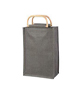 Mid Night Grey/Black Jute Bag Mid Night Grey/Black Jute Bag