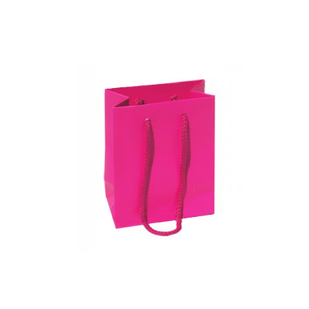 Extra Small Tiny Matt Laminated Rope Handle Paper Bags-11x15x7cm Extra Small Tiny Matt Laminated Rope Handle Paper Bags-11x15x7cm