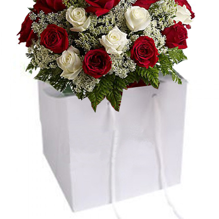 Florist Paper Carrier Bags Florist Paper Carrier Bags