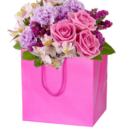 Florist Paper Carrier Bags Florist Paper Carrier Bags