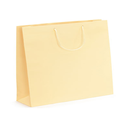Large Cream Matt Laminated Paper Bags Large Cream Matt Laminated Paper Bags