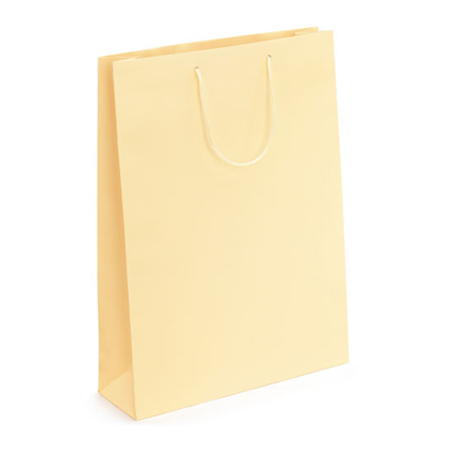 Large Cream Matt Laminated Paper Bags Large Cream Matt Laminated Paper Bags