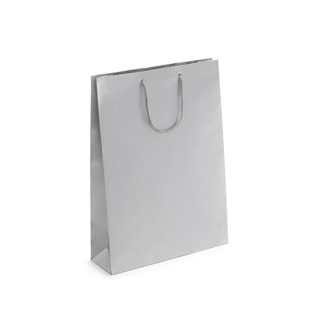 Small Matt Laminated Paper Bags with Rope Handles-15x20x8cm Small Matt Laminated Paper Bags with Rope Handles-15x20x8cm