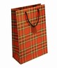 Large Red Tartan Paper Gift Bag Large Red Tartan Paper Gift Bag