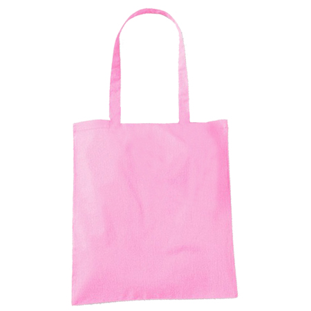 Pink Cotton Bags Long Handles Pink Cotton Bags Long Handles