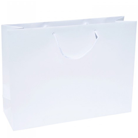PB736 - Extra Large Giant White Matt Laminated Paper Bags