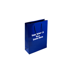 Extra Small Tiny Gloss Laminated Rope Handle Paper Bags-11x15x7cm