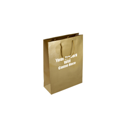 Extra Small Tiny Gloss Laminated Rope Handle Paper Bags-11x15x7cm