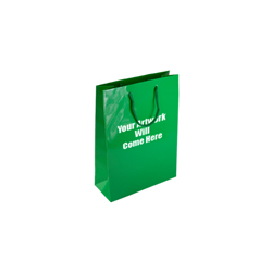 Extra Small Tiny Gloss Laminated Rope Handle Paper Bags-11x15x7cm