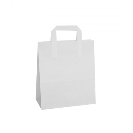 Kraft Paper Carrier Bags Flat Tape