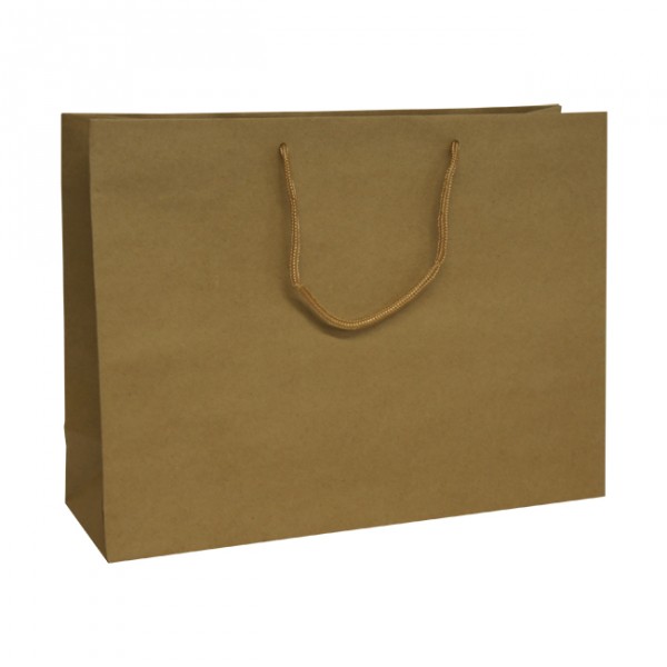 Large Kraft Twisted Handle Paper Bags-32x42x14cm